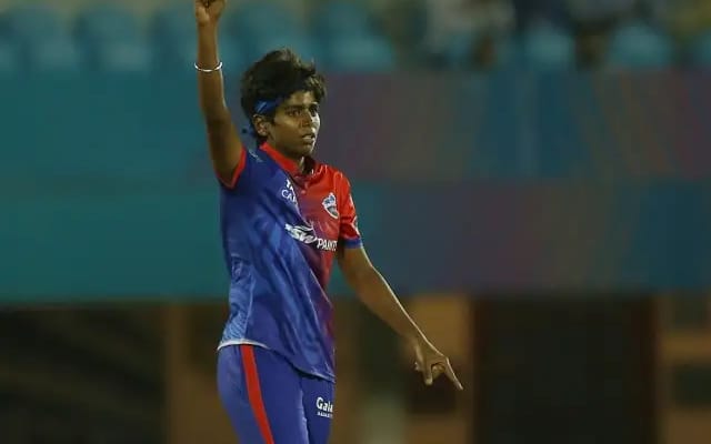 Arundhati Reddy fined for breaching WPL's 2024 code of conduct