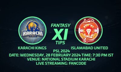 KAR vs ISL Dream11