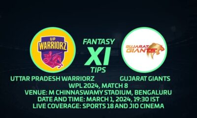 UP-W vs GUJ-W Dream11