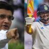 Sourav Ganguly predicts future of Sarfaraz Khan