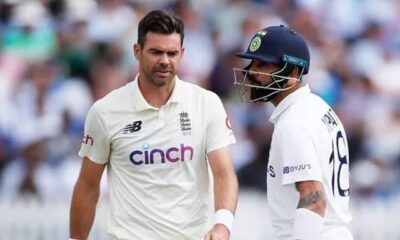 James Anderson has talked about Virat Kohli's absence